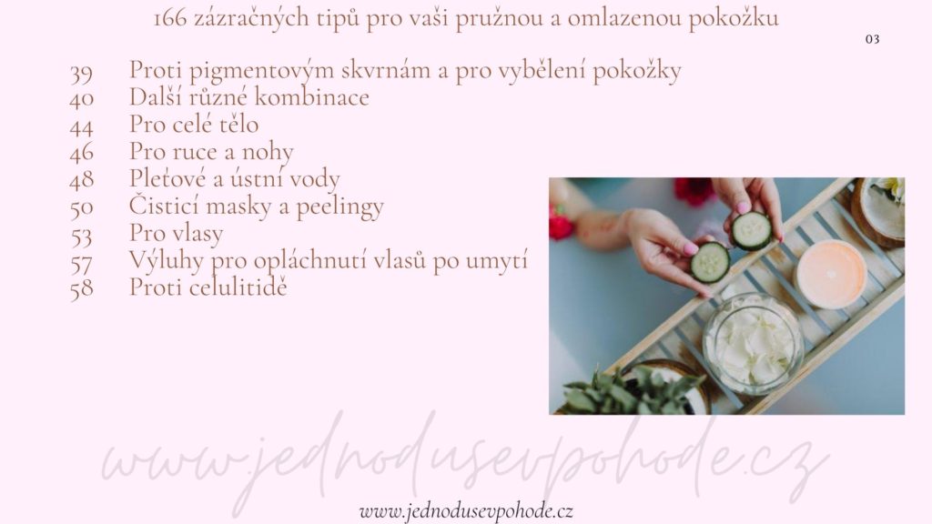 166 zázračných tipů obsah 2